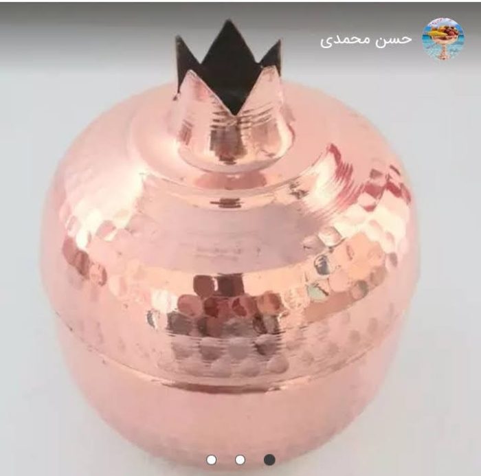 قندان مسی انار