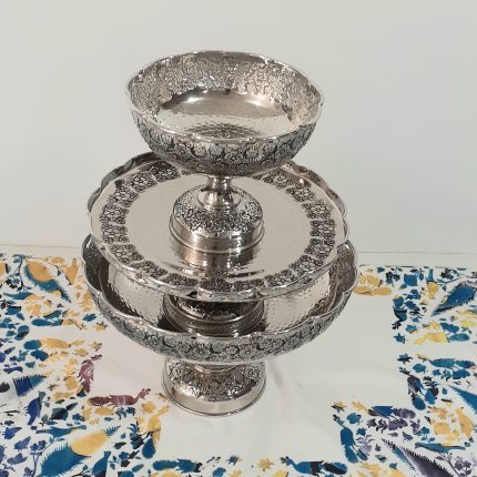 Copper serving dishes