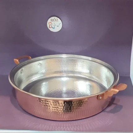 Copper frying pan