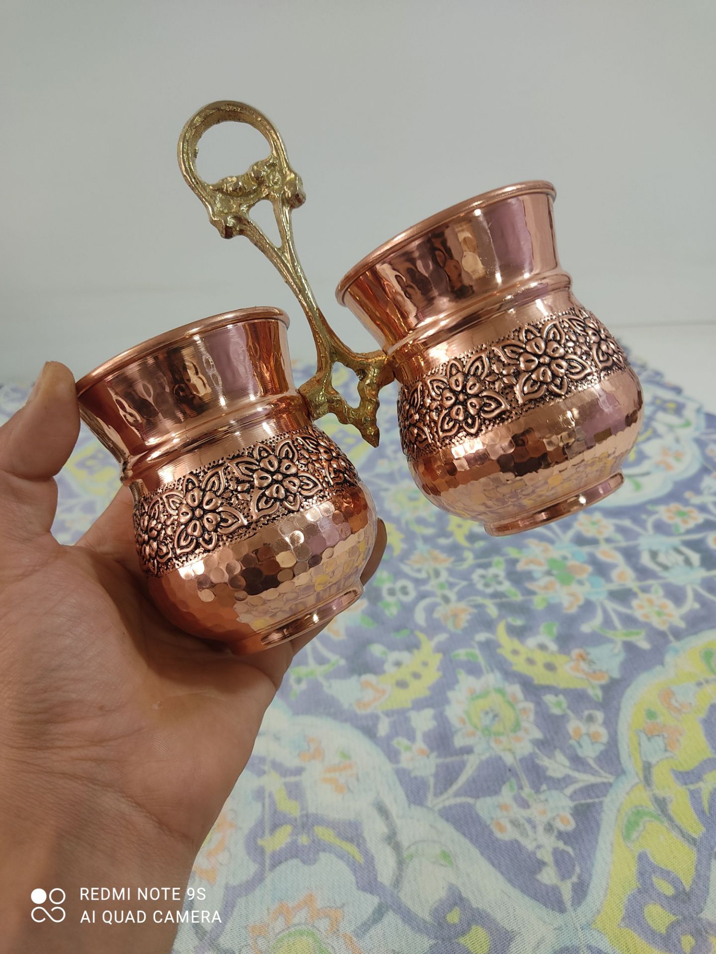 جا قاشقی گلبرگ Copper spoon holder