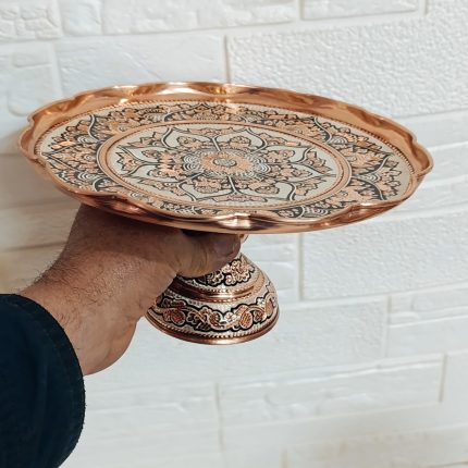 Copper pastry dish