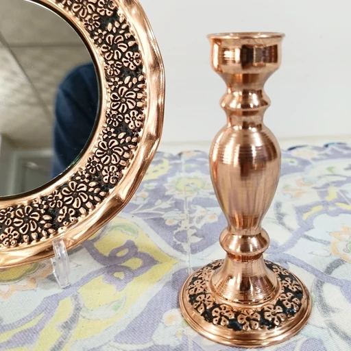 آینه شعمدان گلبرگ2 Mirror and candlestick